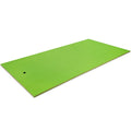 12’ x 6’ 3 Layer Floating Water Pad-Green
