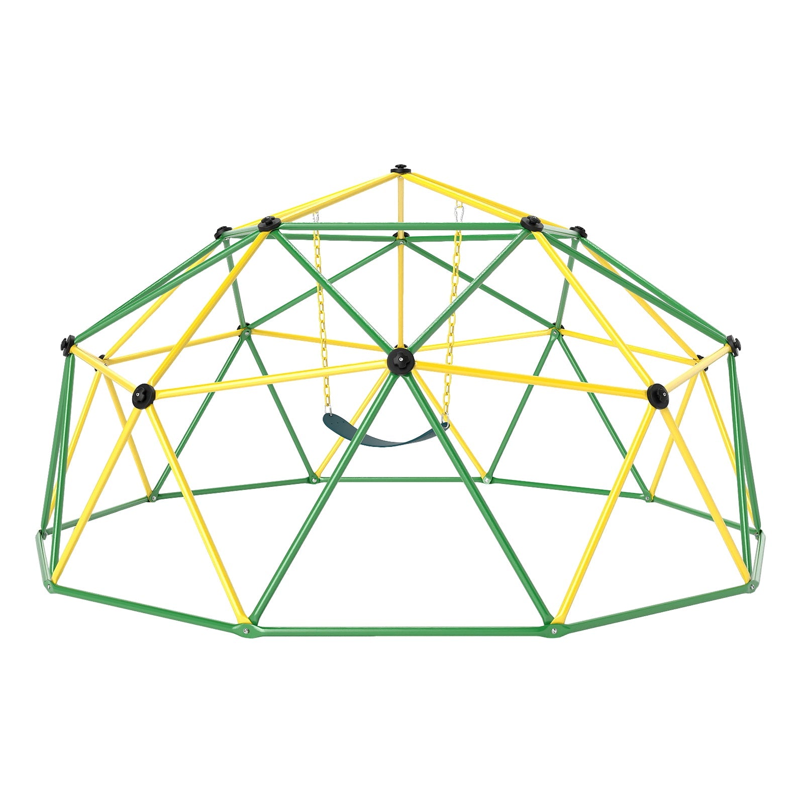 10 Feet Dome Climber with Swing and 800 Lbs Load Capacity