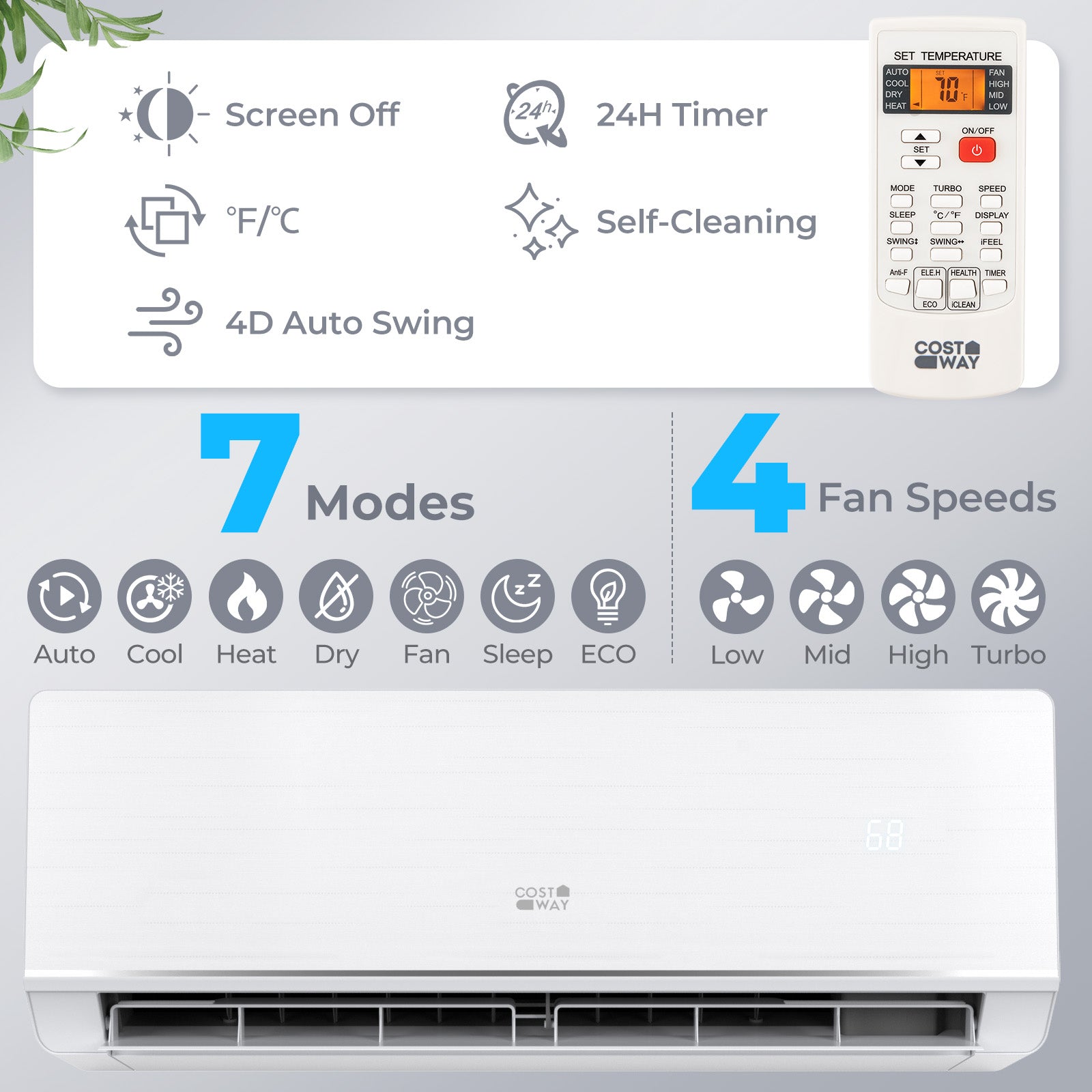 SEERXtreme Series ENERGY STAR Certified 12000 BTU 24 SEER2 208-230V Mini Split Heat Pump Heating at -15¬∞F