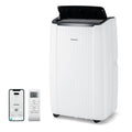12000 BTU Portable Air Conditioner 4-in-1 Smart WiFi Enabled Home AC Unit with Heat