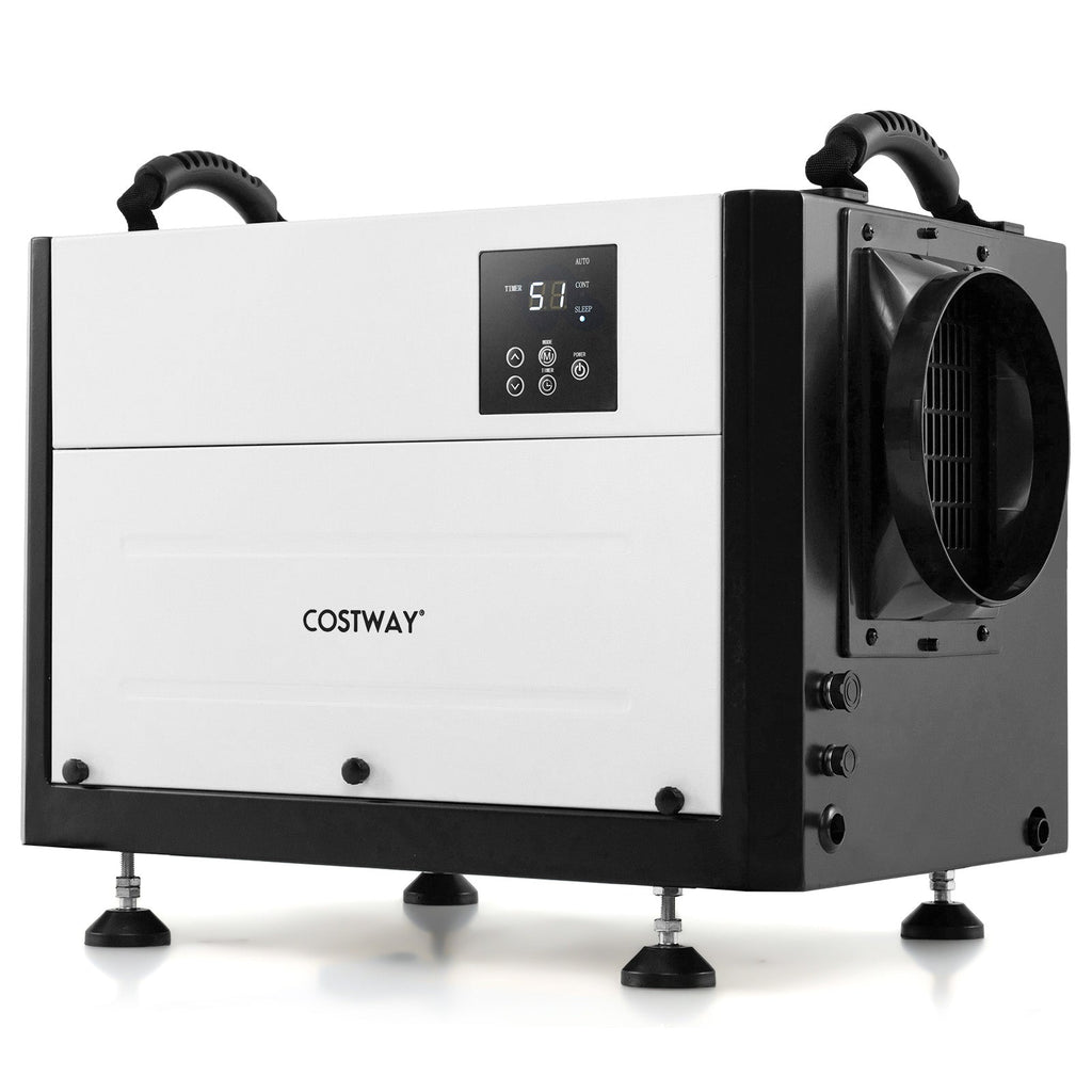 124 Pint Crawl Space Dehumidifier with 3 Modes and 24H Timer