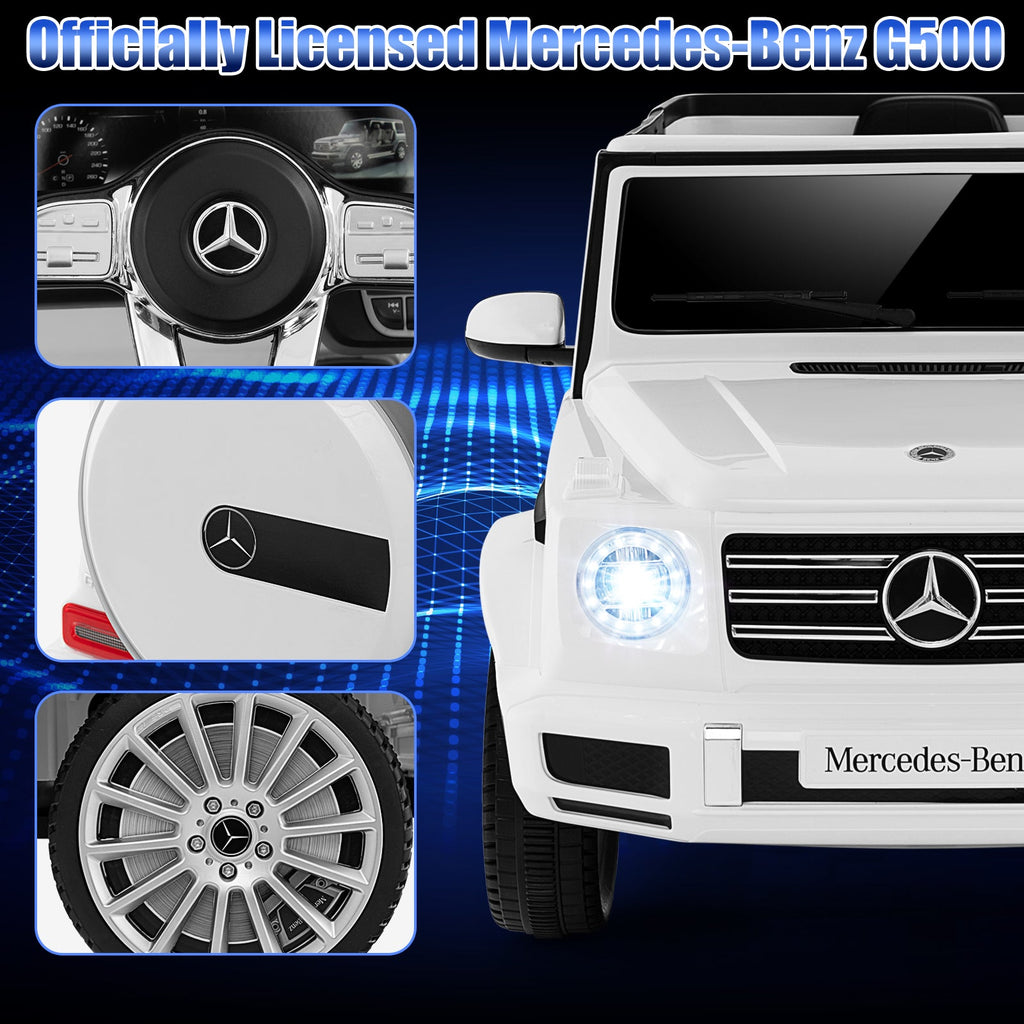 12V Battery Powered Mercedes-Benz G500 Kids Ride-on Car