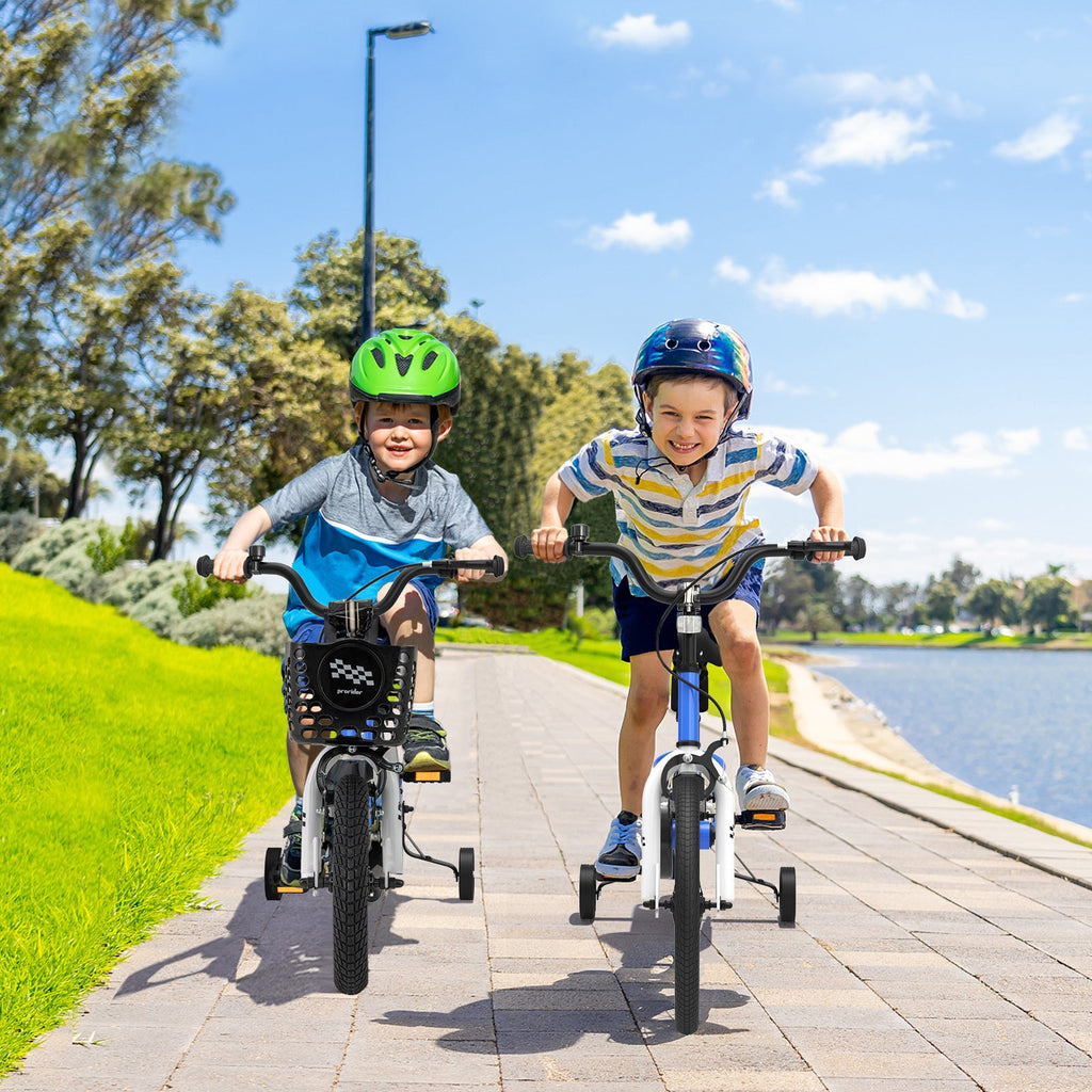 12 Inch Kids Bike Children Bicycle with Training Wheels for 3-4 Years Old