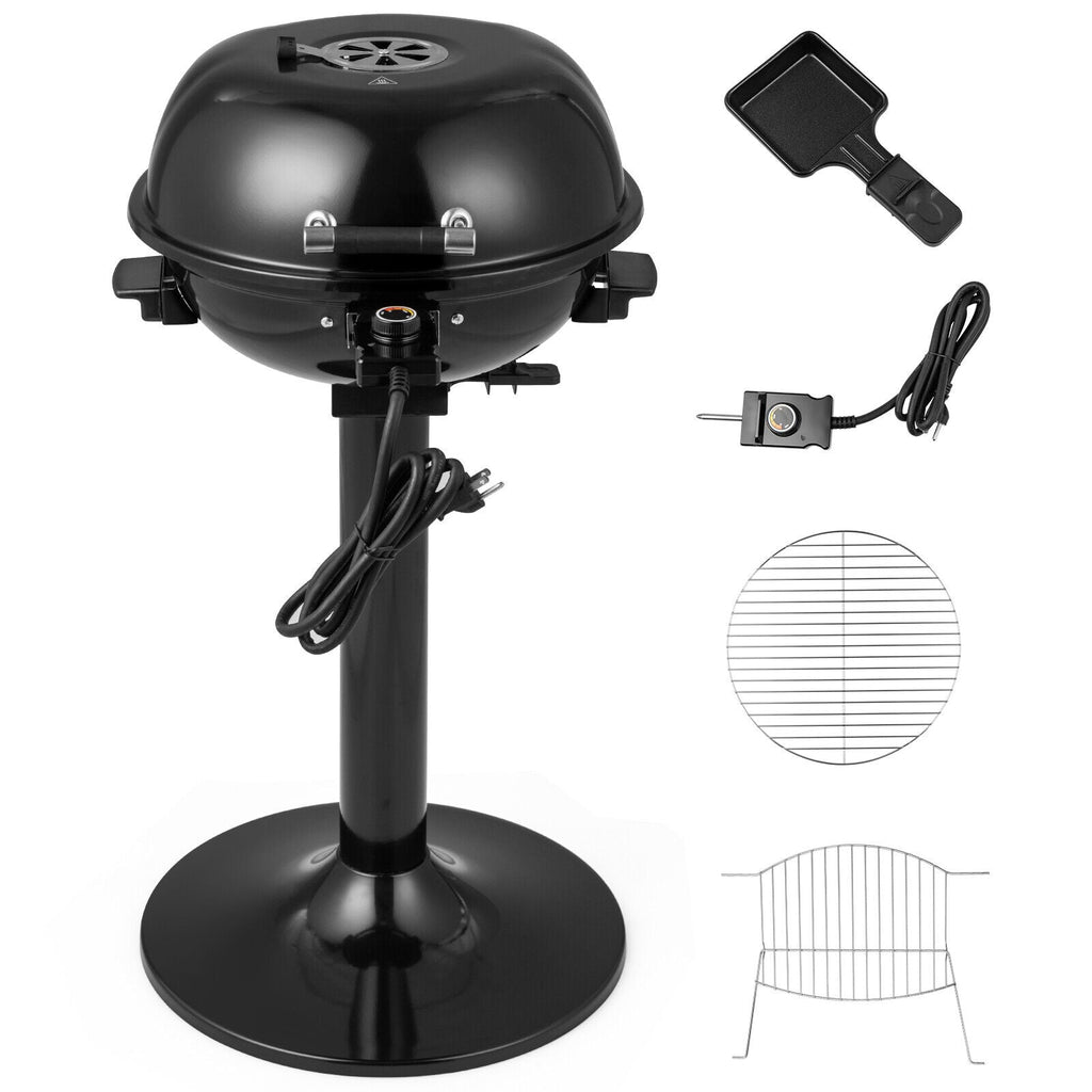 1600W Electric BBQ Grill with Removable Non