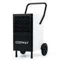 189 Pints Commercial Dehumidifier with Built-in Water Pump-Black