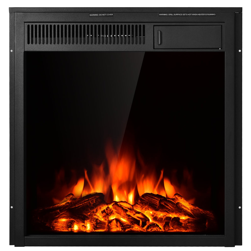 18/22.5 Inch Electric Fireplace Insert with 7