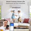 30000 BTU 3 Zone 23 SEER2 Mini Split Air Conditioner Wifi Enabled with Heat Pump