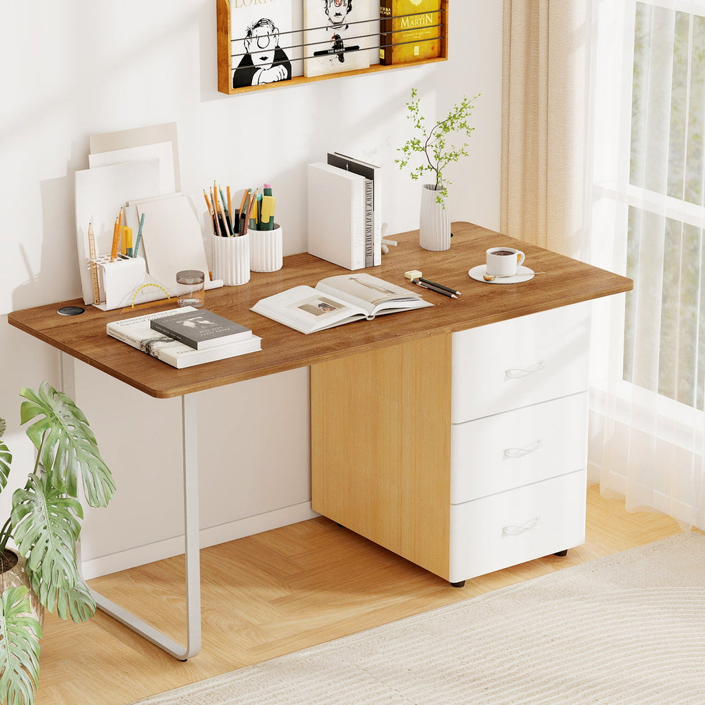 58 Inch x 28 Inch Universal Tabletop for Standard and Standing Desk Frame