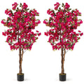 6 Feet Artificial Bougainvillea Tree with 910 Flowers