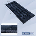 75 x 27.5 Inch Camping Cot Pads with Soft and Breathable Crystal Velvet