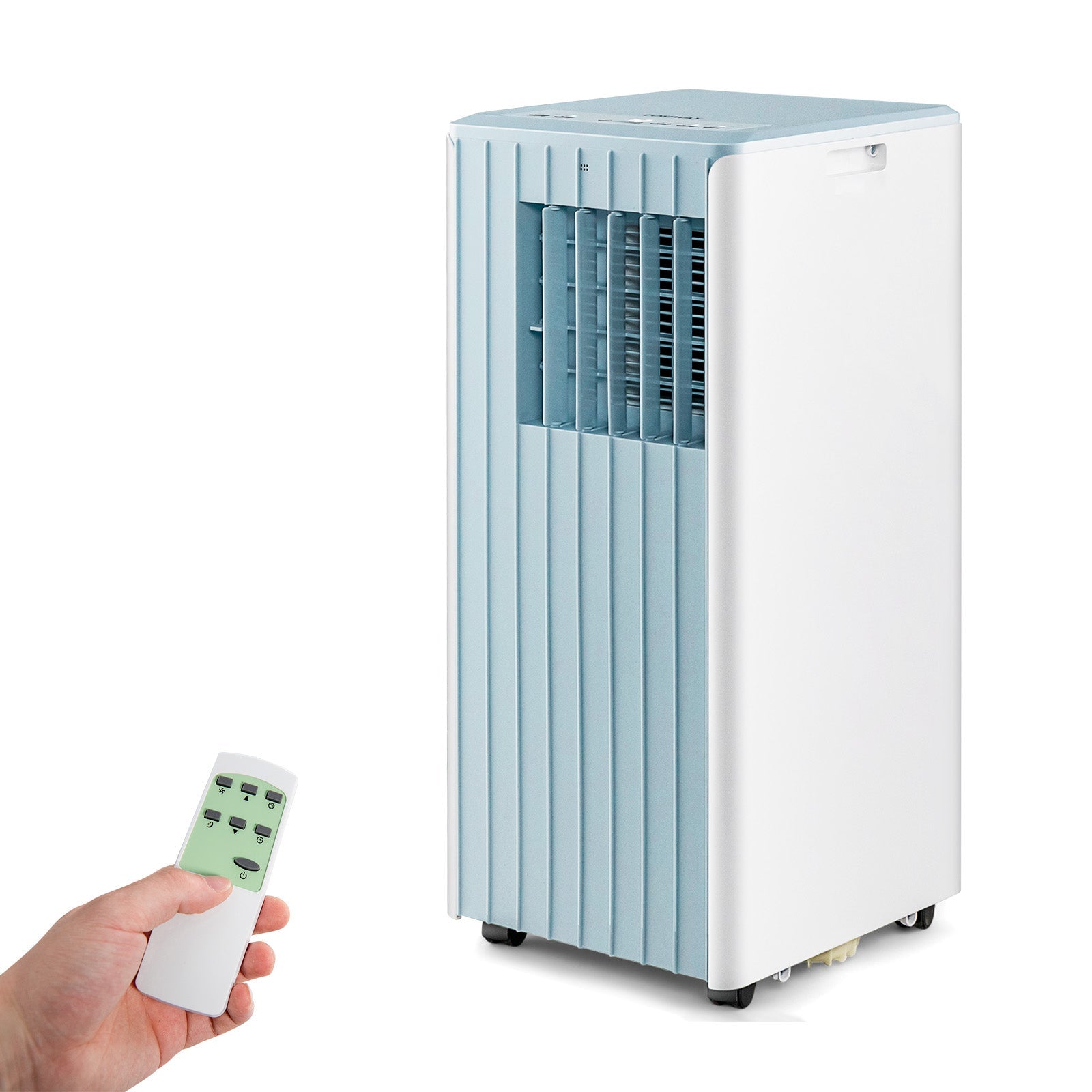 3-in-1 10000 BTU Air Conditioner with Humidifier and Smart Sleep Mode