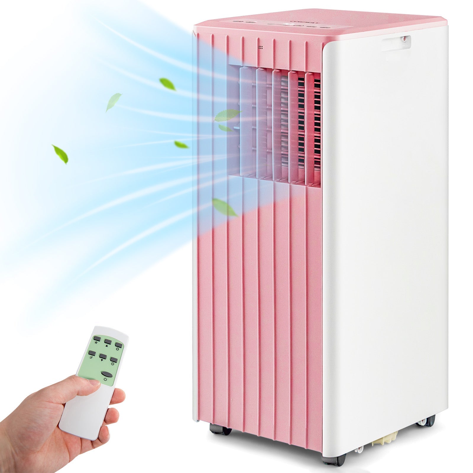 3-in-1 10000 BTU Air Conditioner with Humidifier and Smart Sleep Mode
