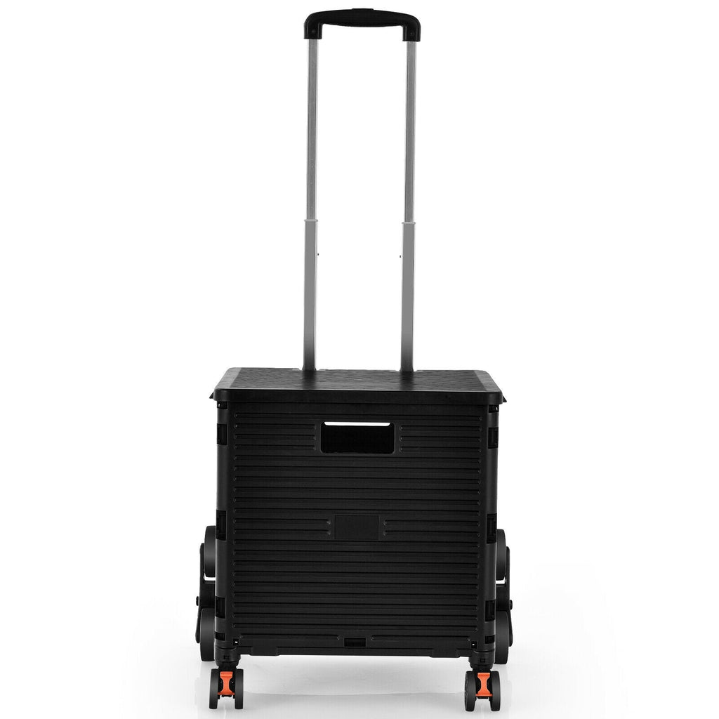 Costway Foldable Utility Cart for Travel and Shopping