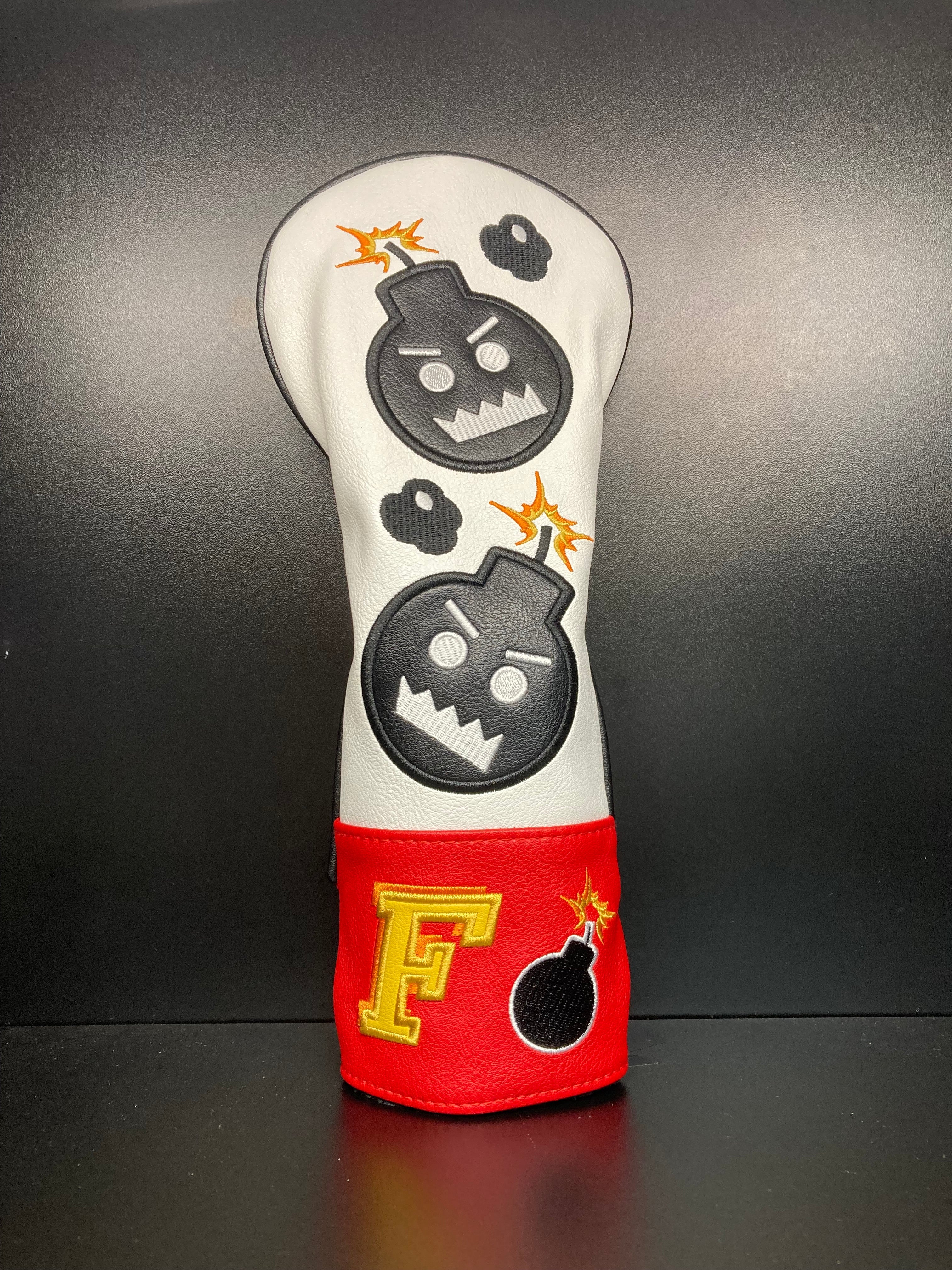 Angry Bombs Red Headcover