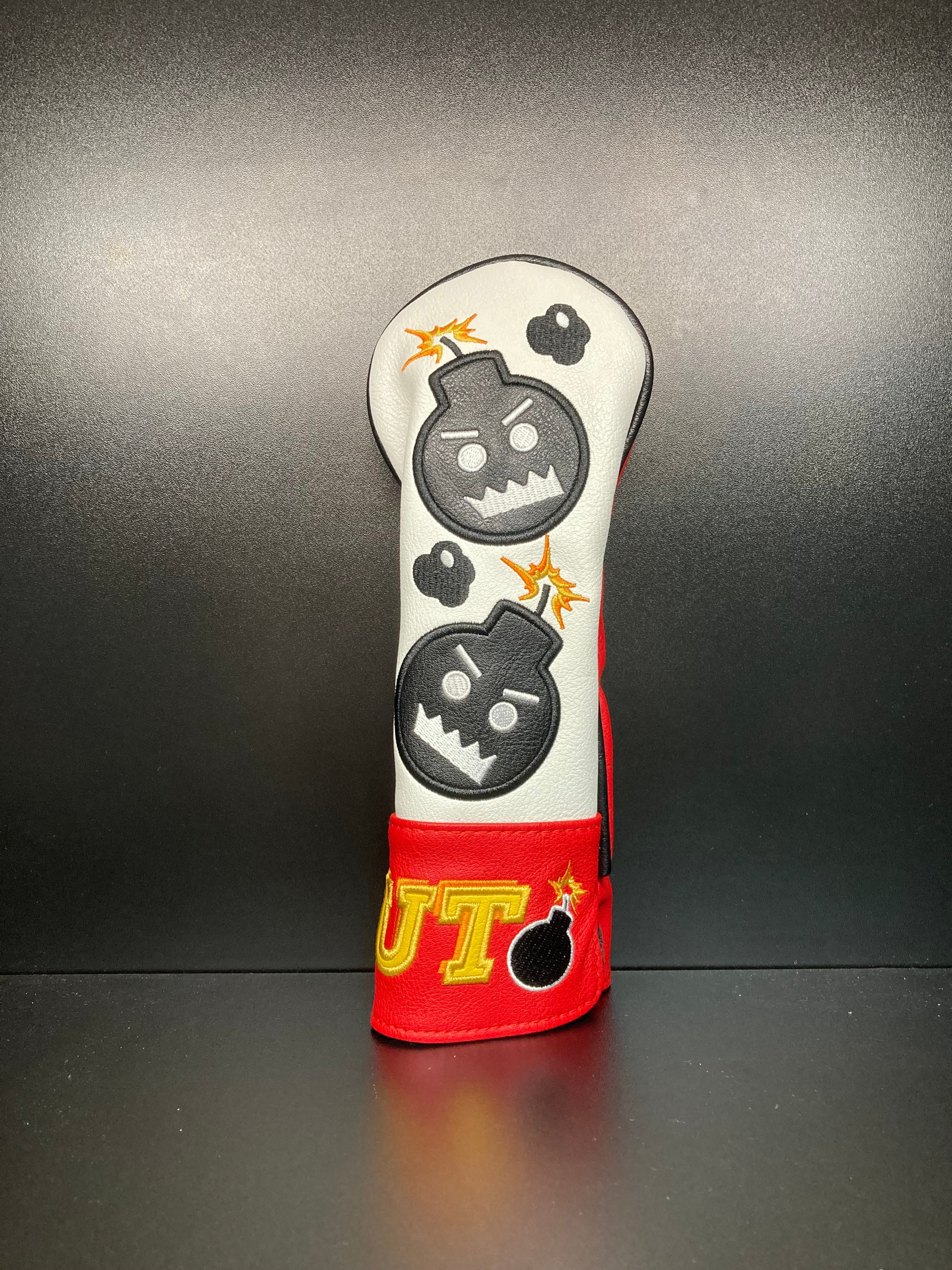 Angry Bombs Red Headcover