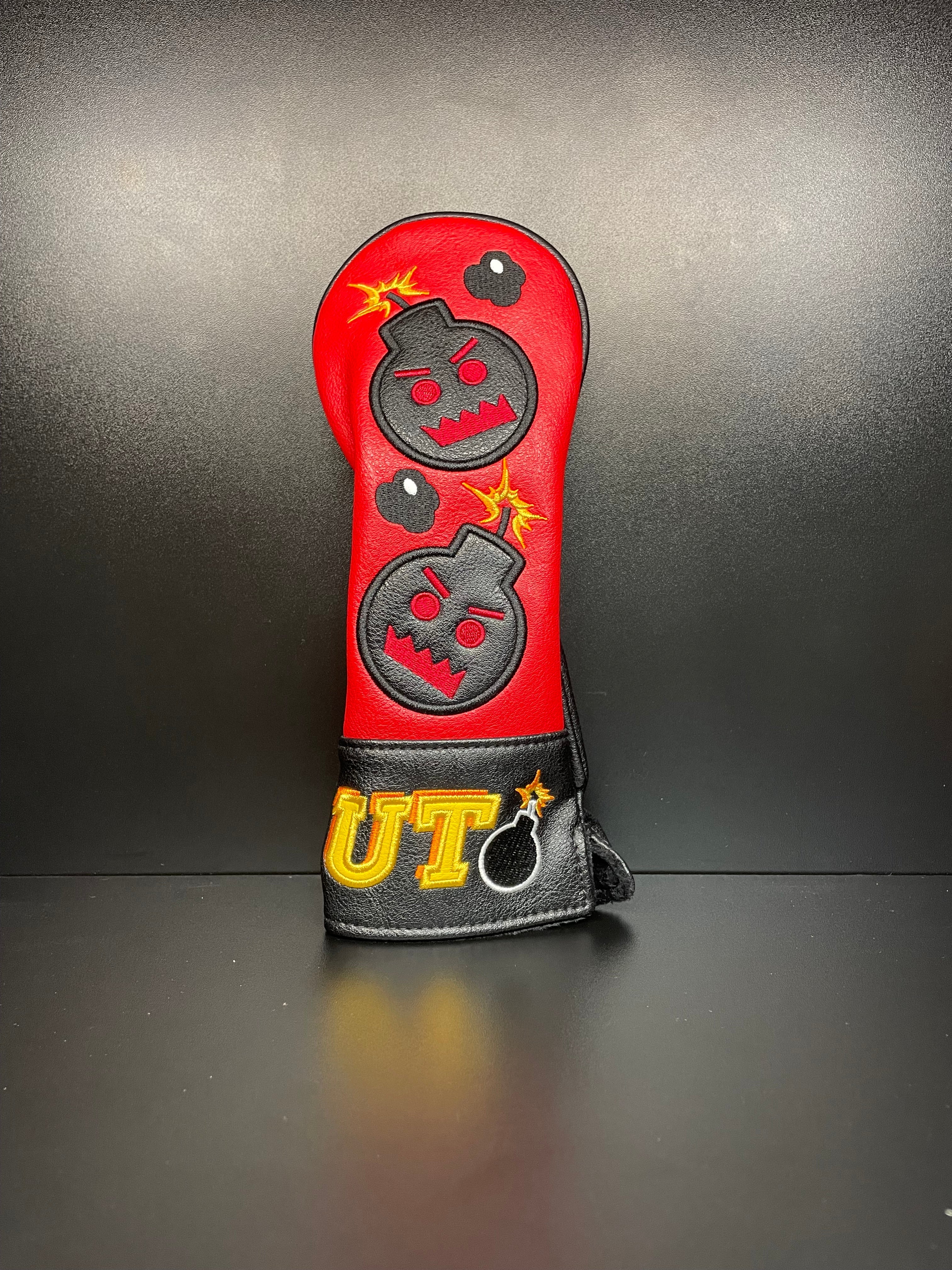 Angry Bombs Red Headcover