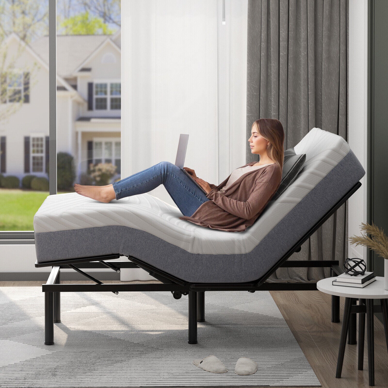 3D Bed Mattress Gel Memory Foam Convoluted Foam for Adjustable Bed
