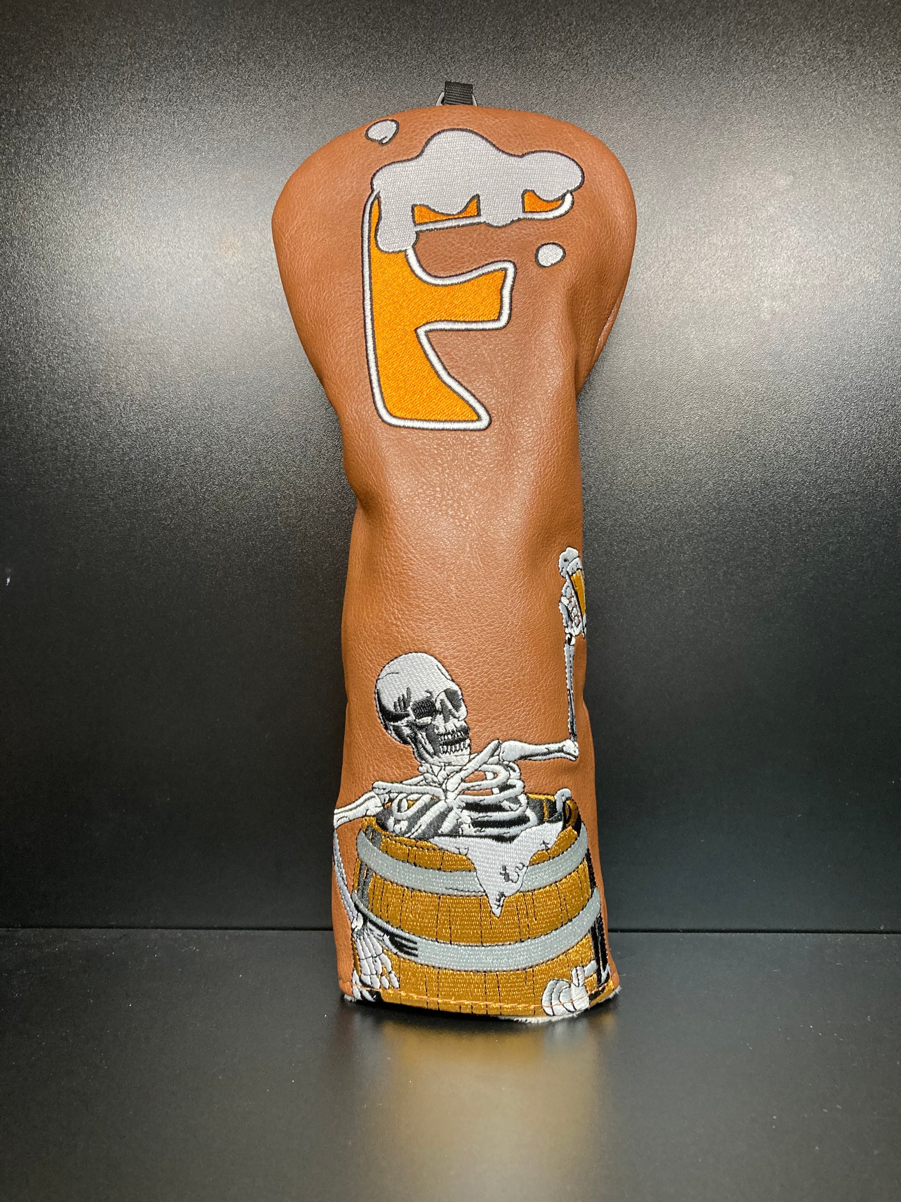 Bones, Beer, & Barrel Magnetic Headcover