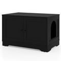 Cat Litter Box Enclosure Furniture Indoor Wooden Cat House End Side Table Nightstand