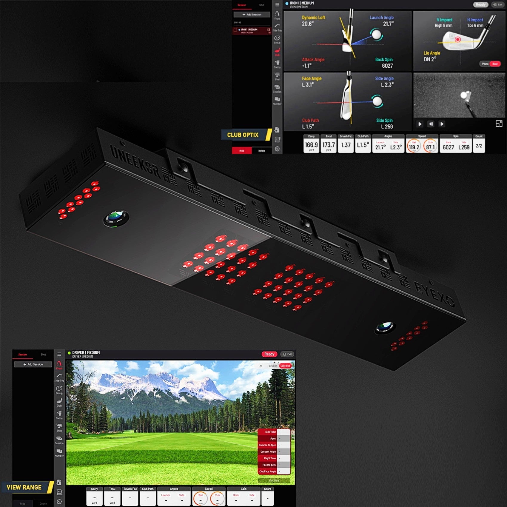 Uneekor EYE XO Launch Monitor