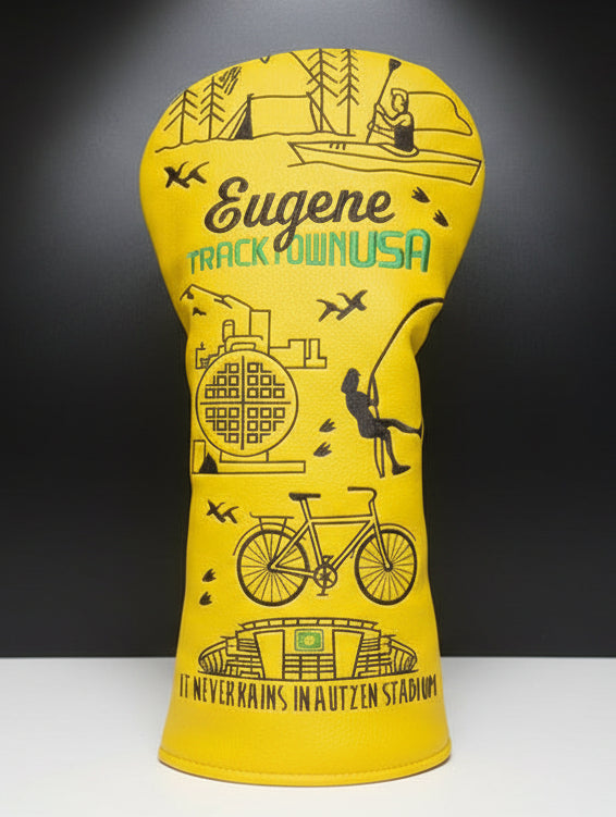 Eugene Track Town USA Headcover
