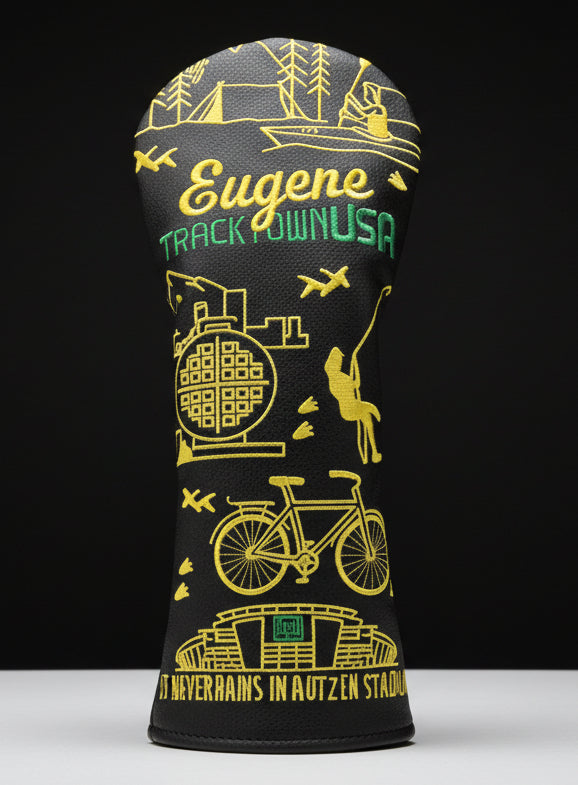 Eugene Track Town USA Headcover