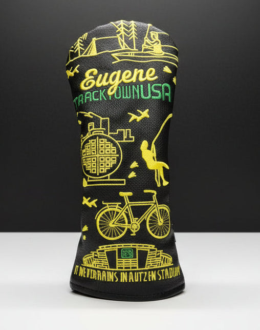 Eugene Track Town USA Headcover