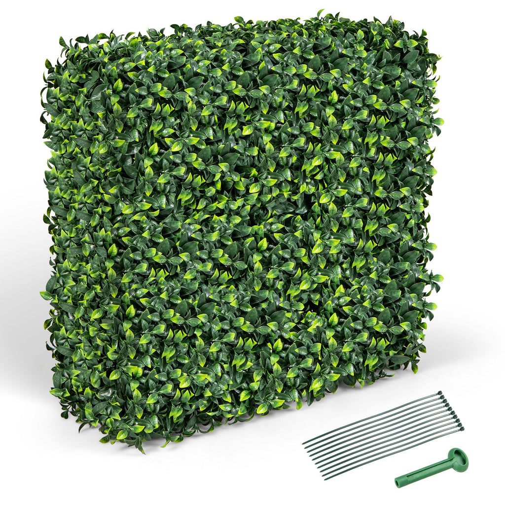 Faux Greenery Room Divider Decorative Privacy Screen Fence Hedge Wall