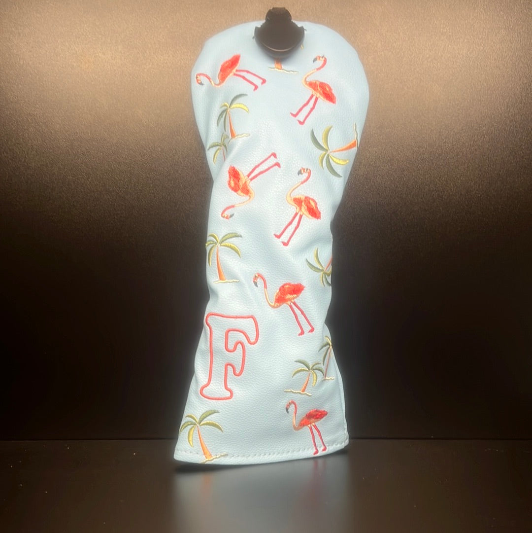 Flamingo Palm Tree Headcover