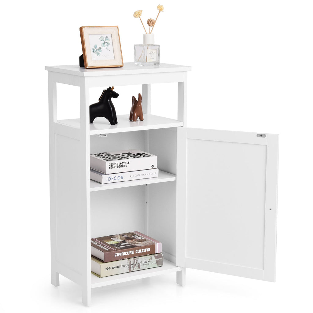 Floor Cabinet Multifunction Storage Rack Organizer Stand