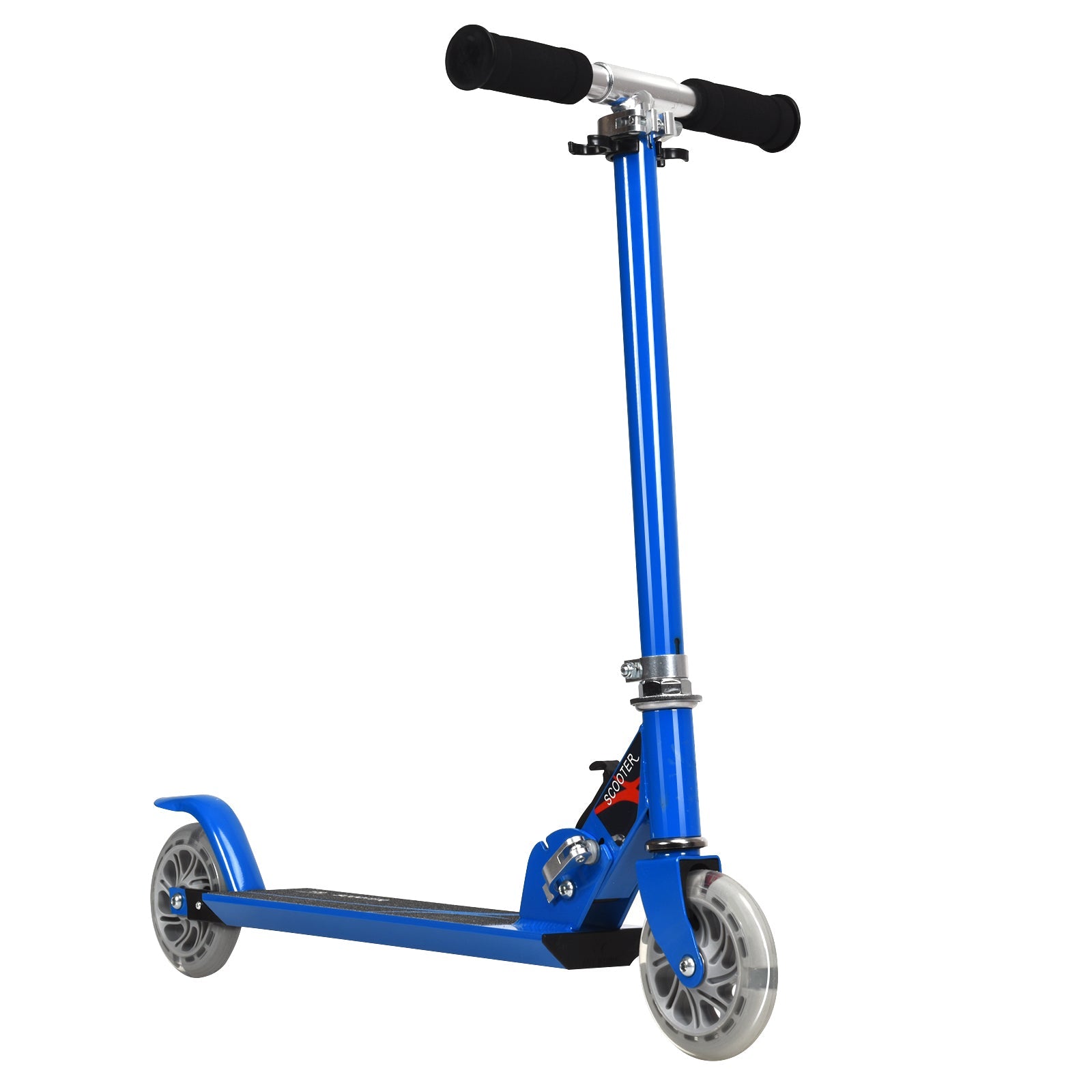 Folding Aluminum Kids Kick Scooter with LED Lights
