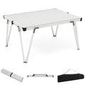 Folding Camping Table Picnic Table with Storage Bag and Waterproof Desktop