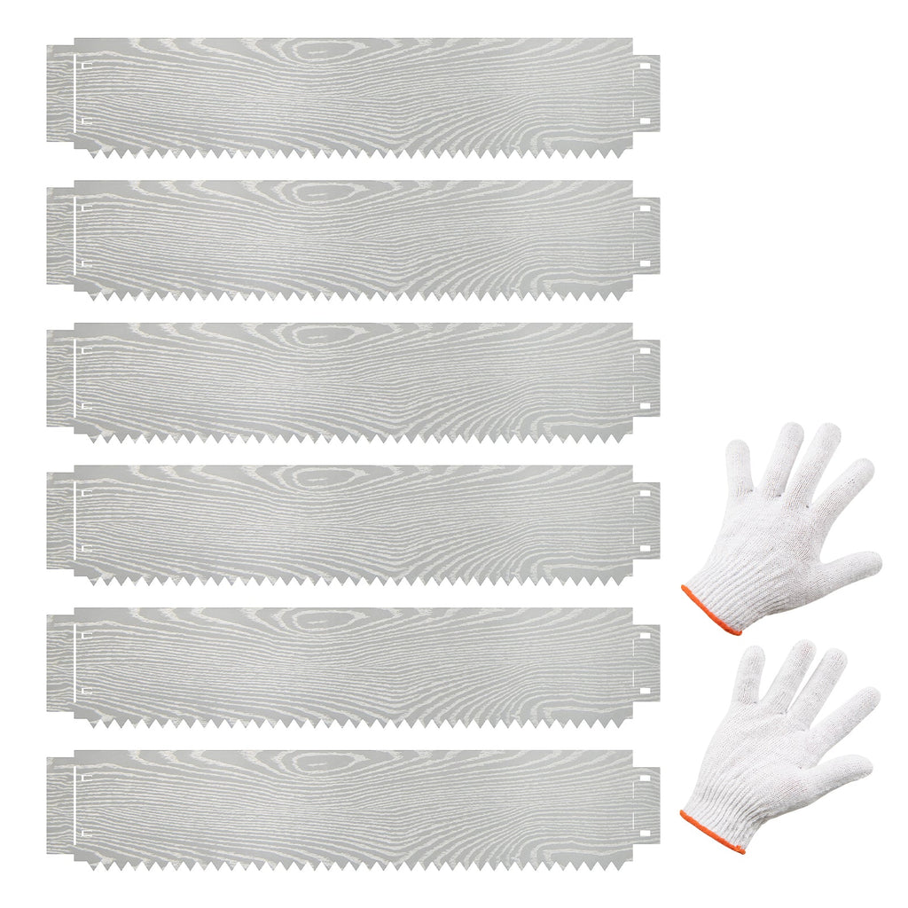 6-Pack 20 FT Galvanized Metal Landscape Edging for Lawn