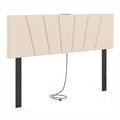Headboard for Queen and Full Size Bed Geometric Upholstered Head Board