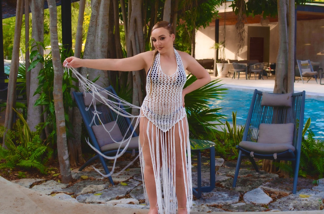 THE MYSTIKA CROCHET COVER-UP