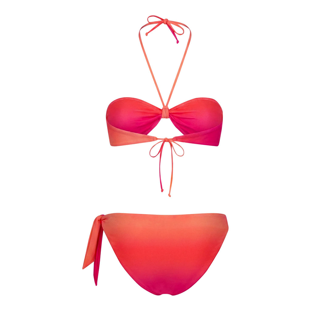 THE SOLARA - OMBRE PINK BIKINI TOP