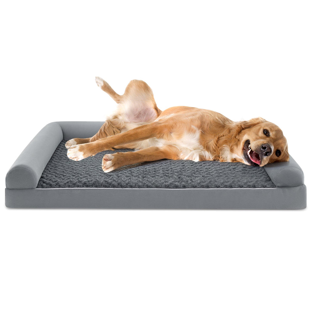 Orthopedic Foam Dog Bed Large Dog Sofa Couch with Removable Cover