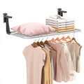 Portable Clothes Drying Rack Aluminum Towel Rack with Adjustable and Foldable Brackets