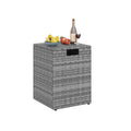 Rattan Propane Tank Cover Patio Hideaway Tank Side Table