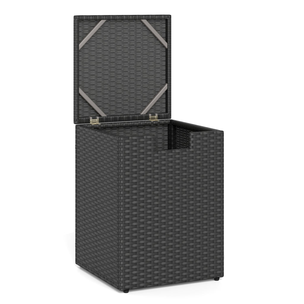 Rattan Propane Tank Cover Patio Hideaway Tank Side Table
