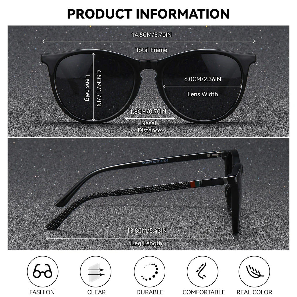 BARCUR Pink Fashion Round Sunglasses for Women – Polarized Comfortable UV400 Mirror Lense Lightweight PC Frame for Summer Travel Vacation & Holiday – Trendy Girls’ Gift Idea with Sweet Style