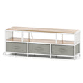TV Stand for TVs up to 65 Inches with Power Outlets USB Charging