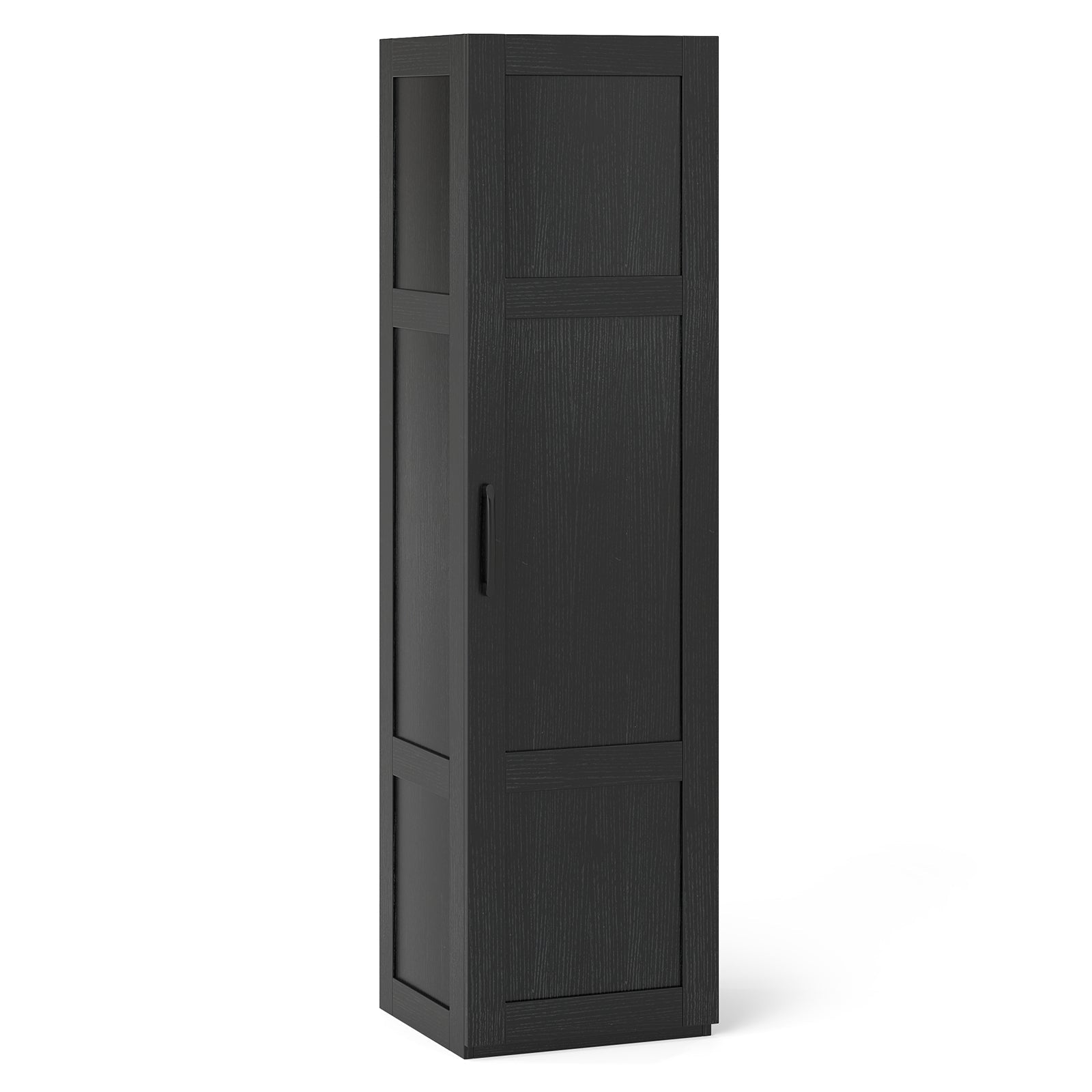 Tall Storage Cabinet with 4 Storage Shelves for Bathroom Living Room