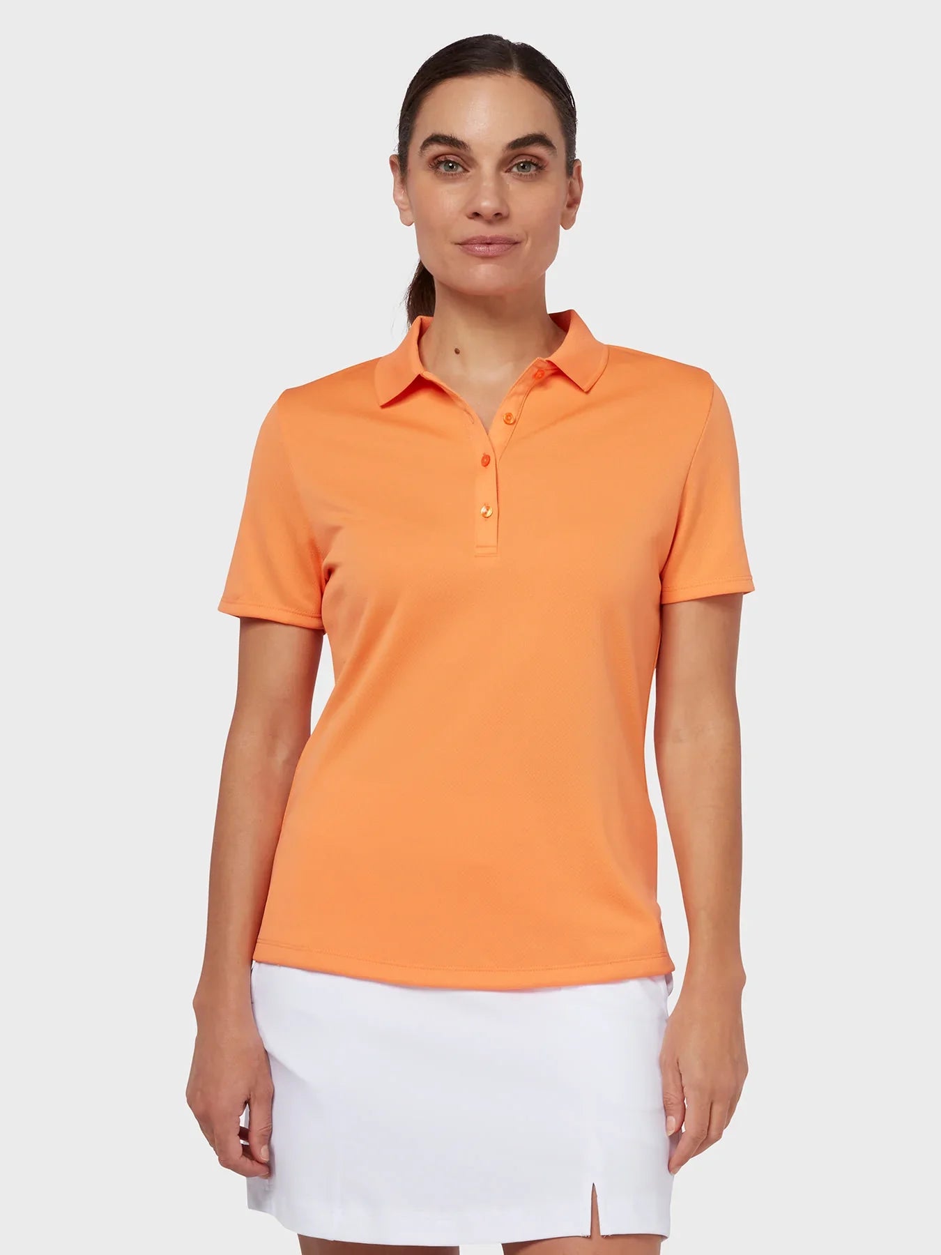 Callaway Womens Solid Swing Tech™ Polo