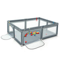 Extra-Large Safety Baby Fence with 50 Ocean Balls