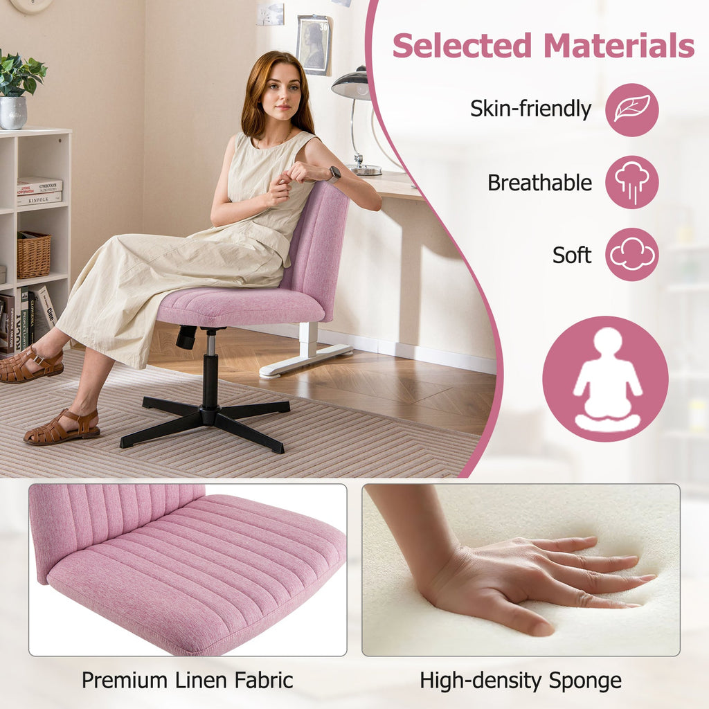 Criss Cross Legged Chair No Wheels 120¬∞ Rocking Adjustable Height