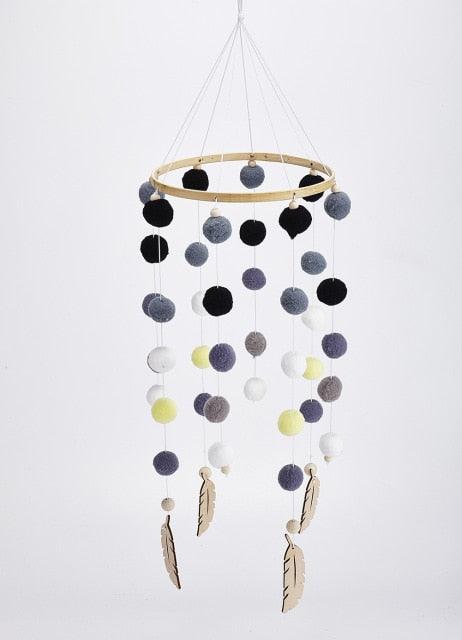 Dream Catcher Wall Hanging Ornament Handmade White Feather  Nordic Decoration Home Wind Chime Bed Bell Children's Girls Room Decor Living Shop Baby Decoration Room Props