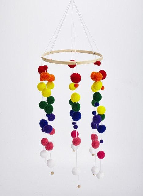 Dream Catcher Wall Hanging Ornament Handmade White Feather  Nordic Decoration Home Wind Chime Bed Bell Children's Girls Room Decor Living Shop Baby Decoration Room Props