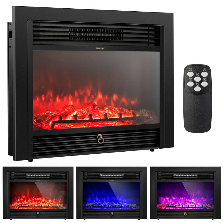 28.5" Recessed Electric Fireplace