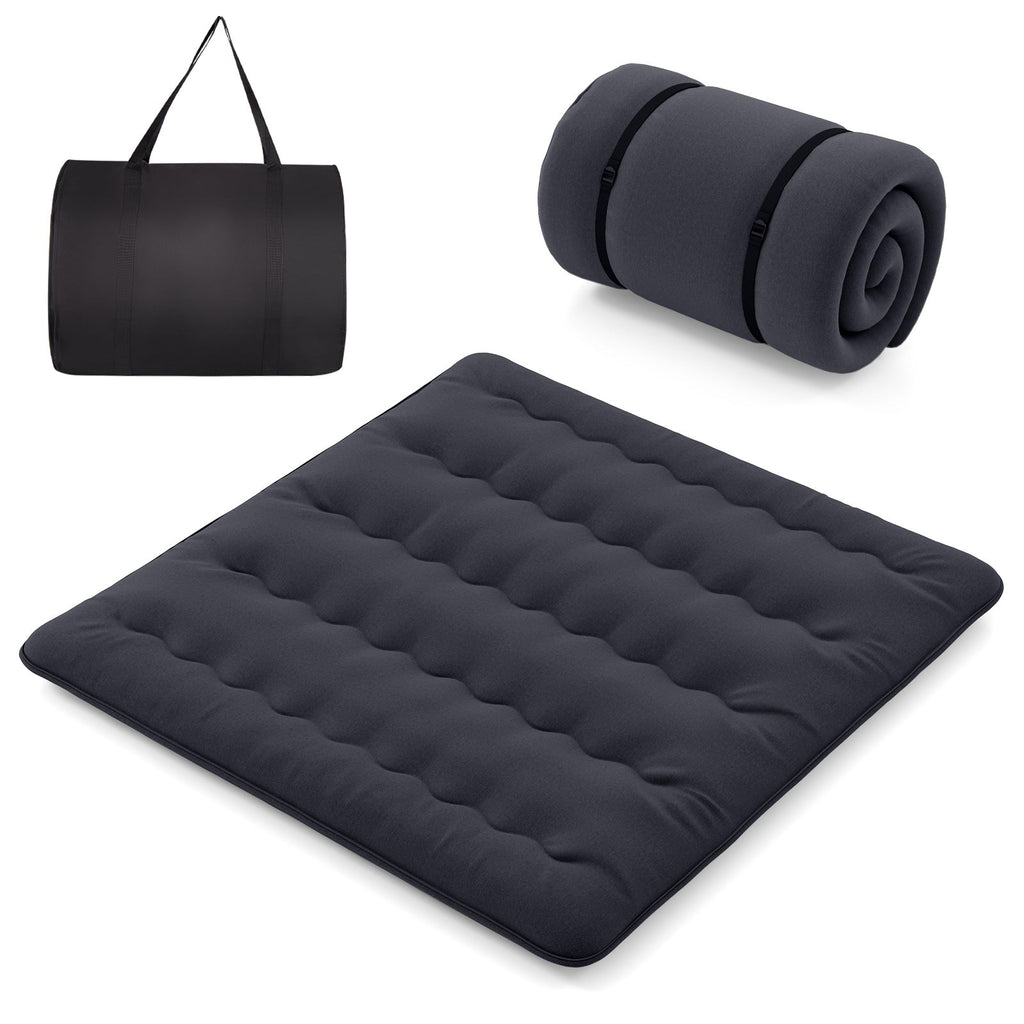 Futon Mattress with Washable Cover and Foldable Mat